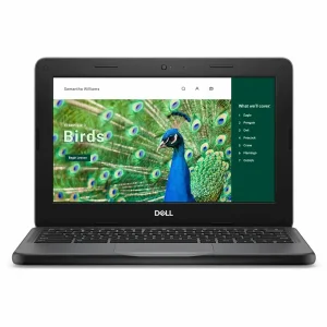 Dell - Chromebook 3120 11.6" Touchscreen Convertible 2-in-1 Laptop Intel N-Series N100