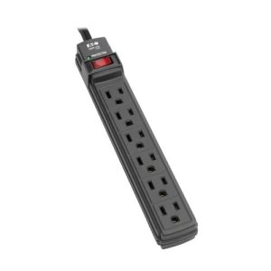 Eaton Tripp Lite 6-Outlet Surge Protector, 6 ft. Cord